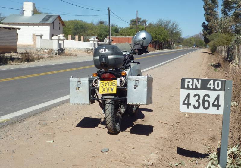 026 Ruta 40 Km Marker 7th Aug 2012.jpg